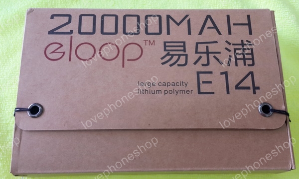 แบตสำรอง Eloop E14 powerbank แบตสำรอง 20000 mAh แท้!! (ส่งฟรี)