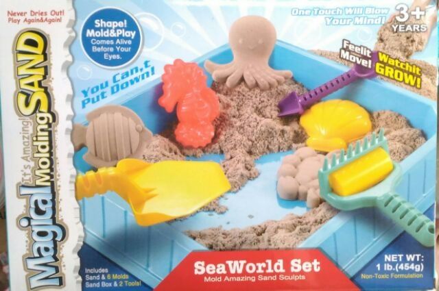 ทรายวิทยาศาตร์ พร้อมถาดใส่ทราย +อุปกรณ์