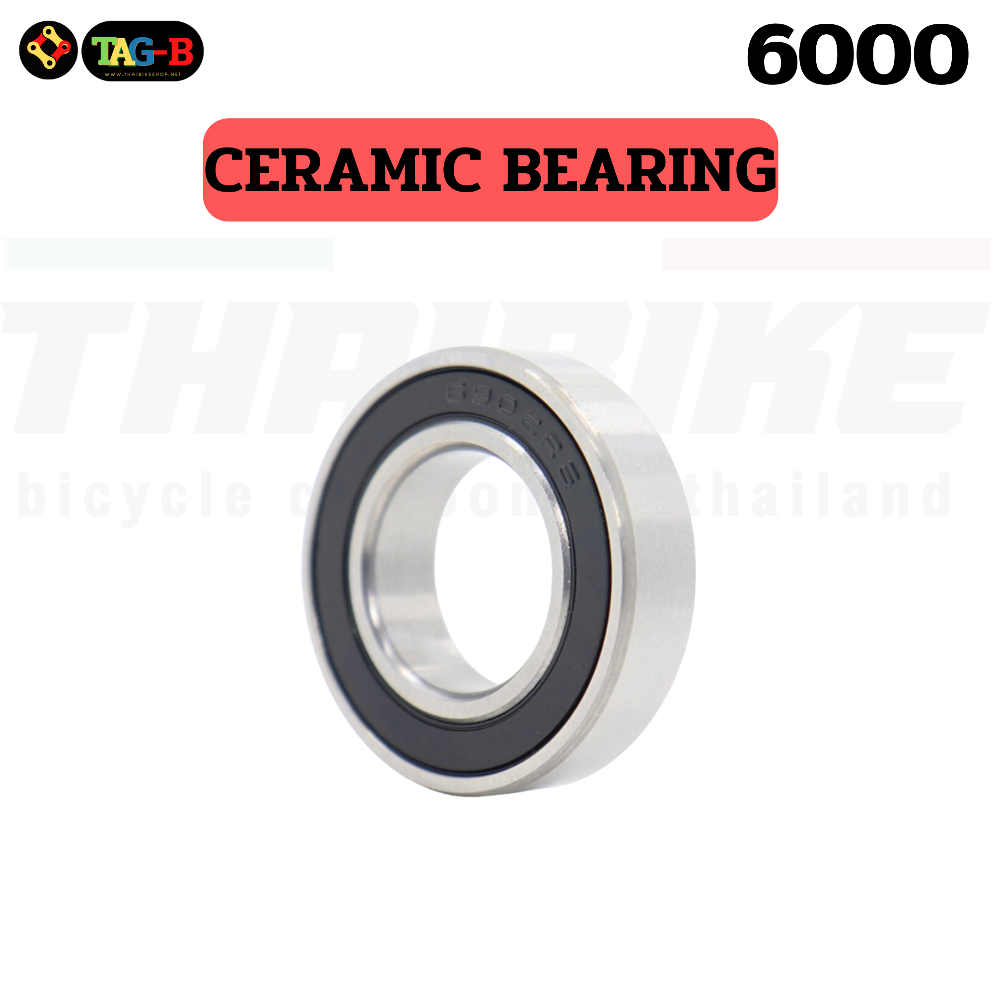ลูกปืนเซรามิคใส่ดุมล้อจักรยาน THAIBIKE 15267 699 6902 6903 6802 6803