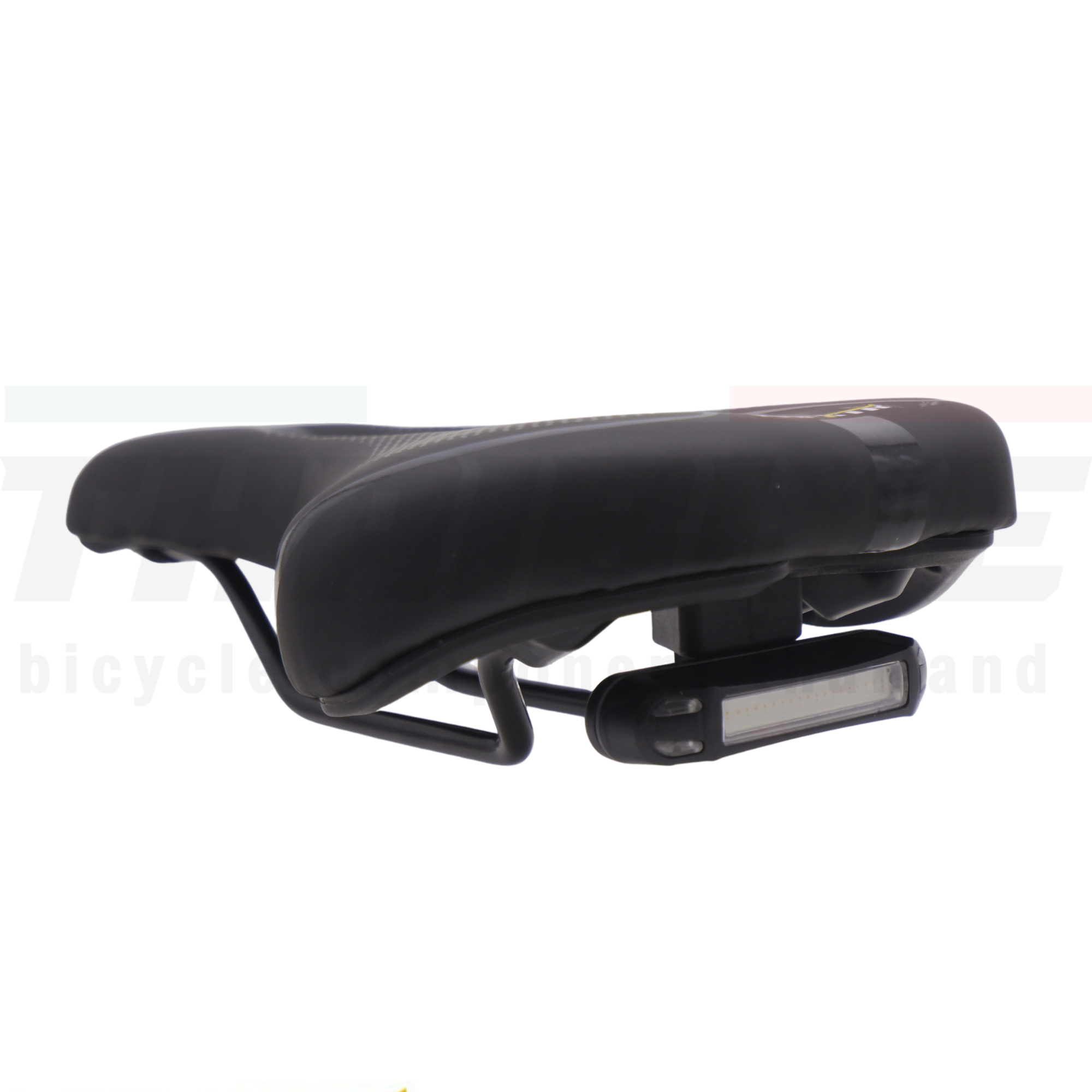 อานเจลจักรยาน FMF พร้อมไฟ USB แถมไฟท้ายติดใต้อาน เบาะจักรยานมีไฟ