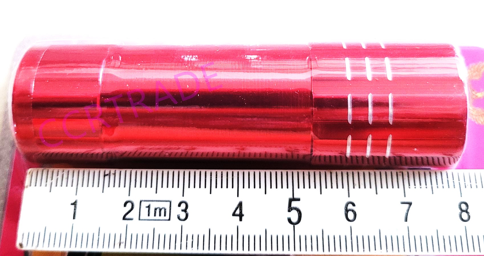 ไฟฉาย LED 9 หัว+ถ่านแผงครอบ 13 ซม.