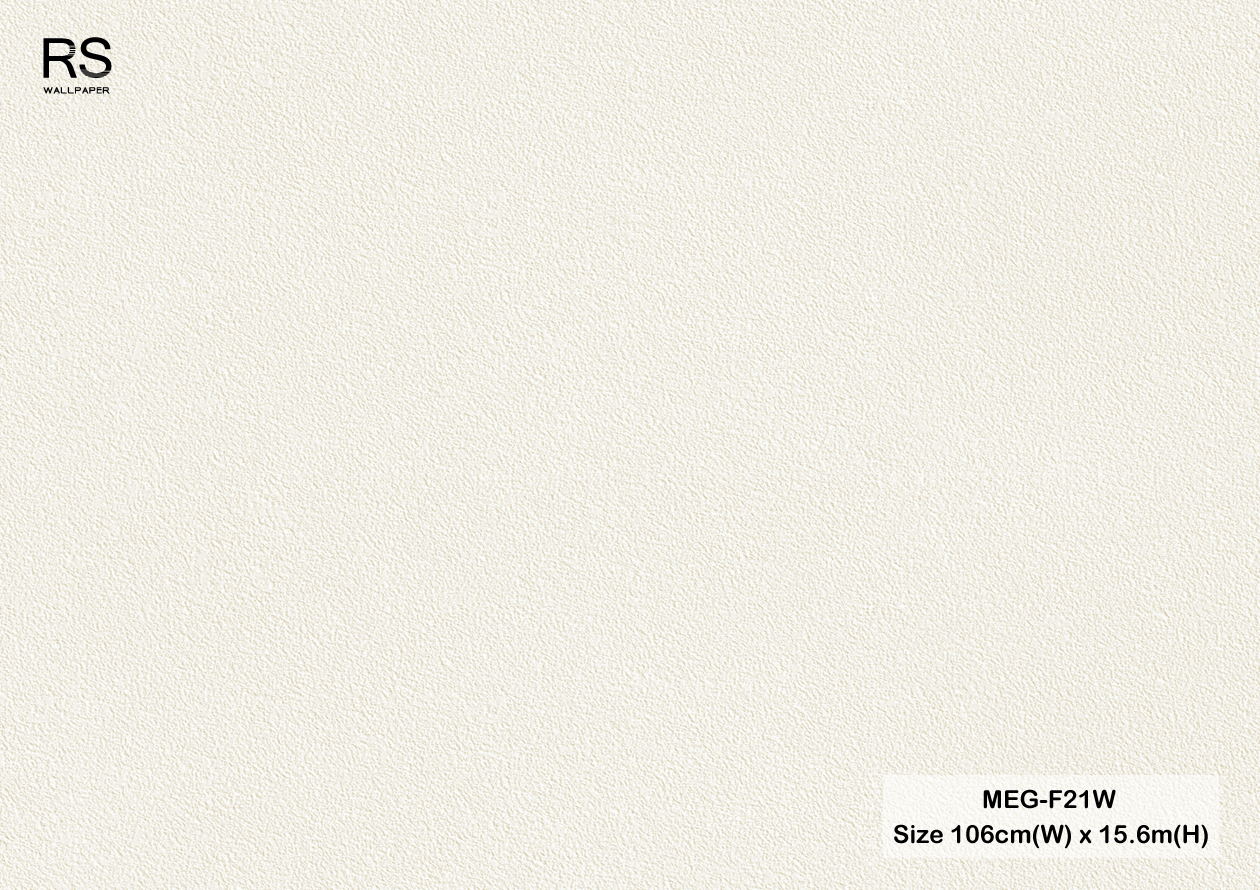 วอลเปเปอร์ สีขาวออฟไวด์ MEG-F21W