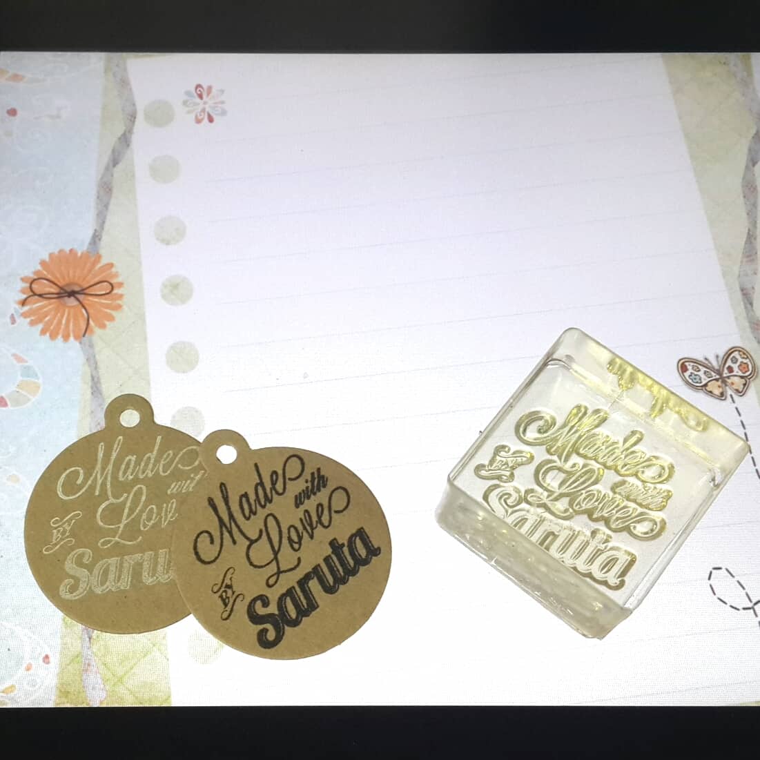 ผลงานออกแบบตรายาง ตราปั๊มใส