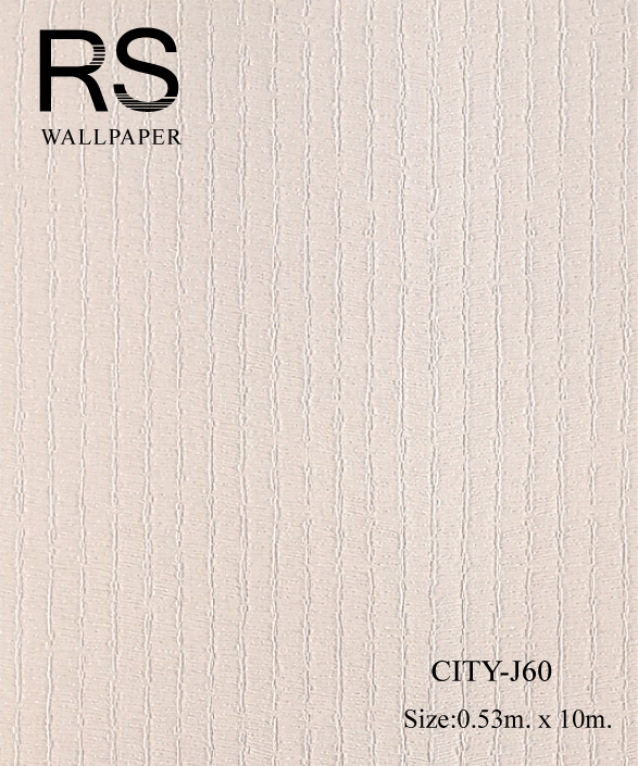 วอลเปเปอร์พื้นสีครีม CITY-J60