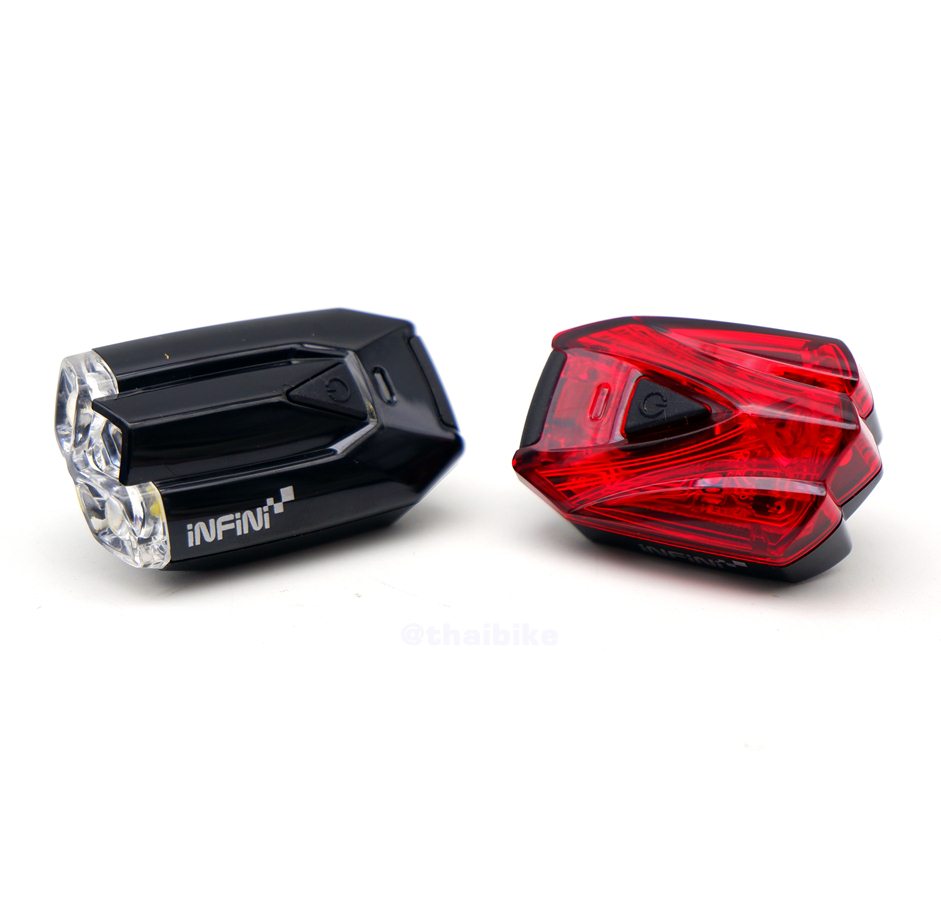 ชุดไฟหน้า ไฟท้ายจักรยาน Infini I-260WR Lava งานไต้หวัน