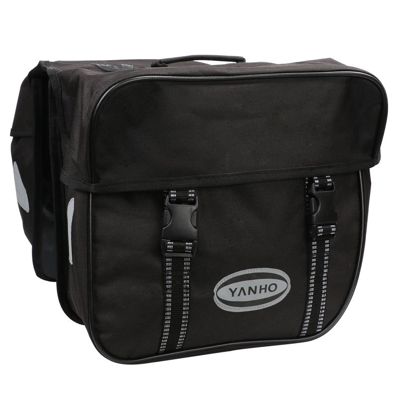 กระเป๋าจักรยานทัวริ่ง yanho 02 กันน้ำได้ มีแผ่นดันทรง