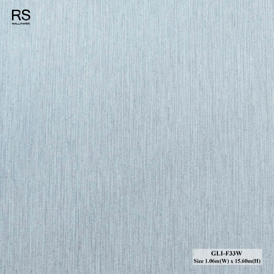 วอลเปเปอร์สีเทา มีกากเพชรสีเงิน GLI-F33W