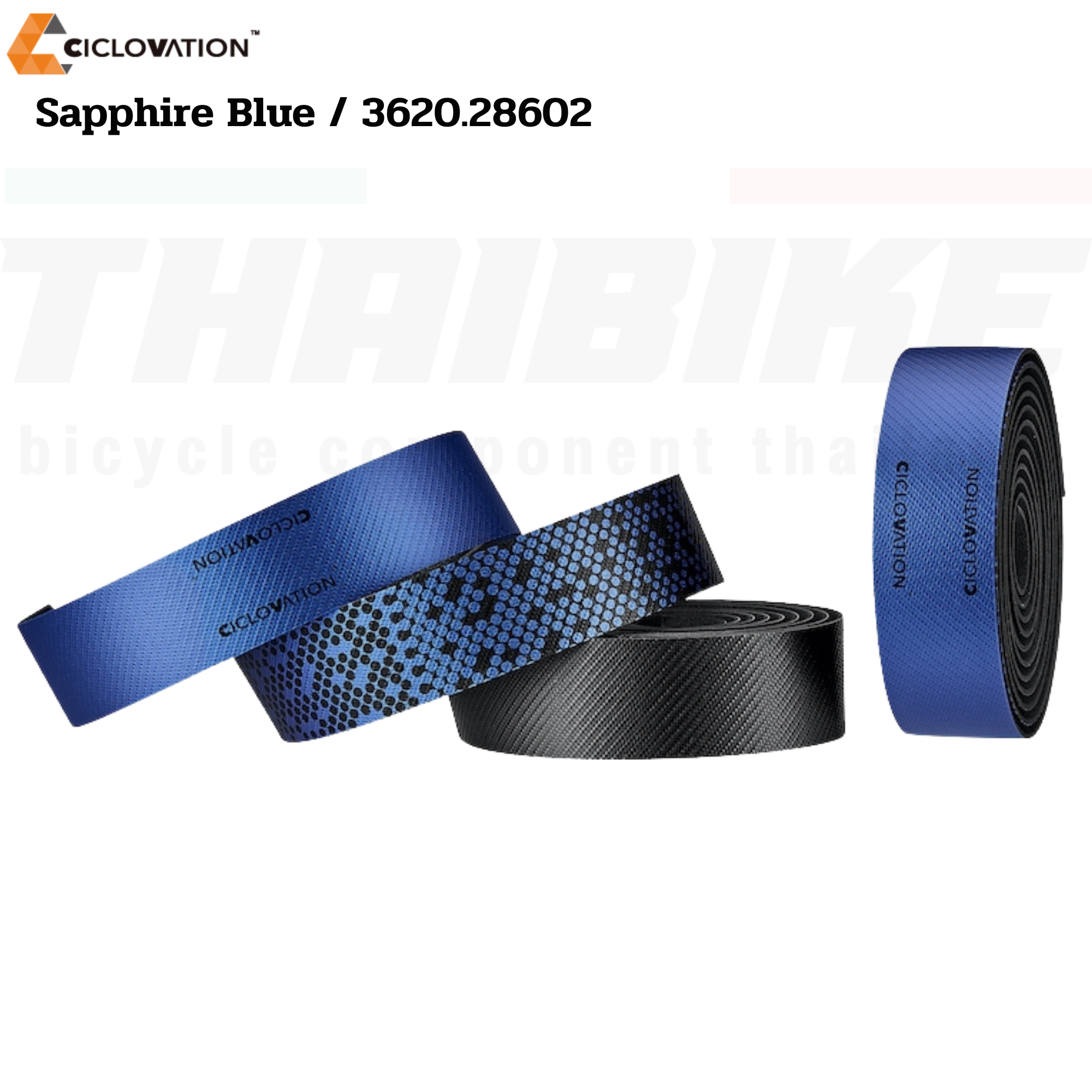 ผ้าพันแฮนด์จักรยานเสือหมอบ Ciclovation Advanced Leather Touch Shining Metallic