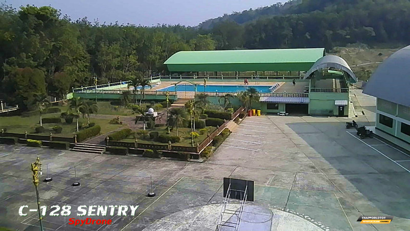 C-128 Sentry SpyDrone 1080P กล้อง Wifi FPV 6แกน