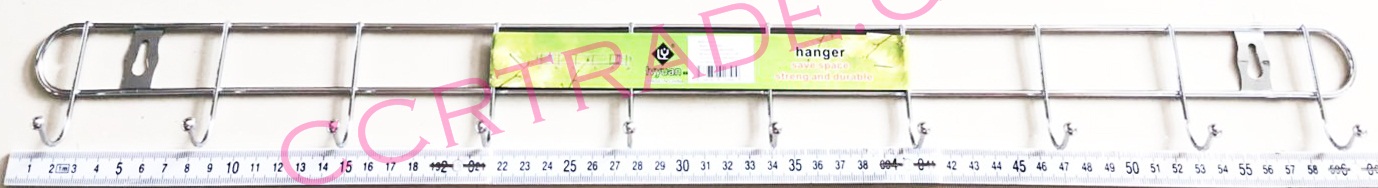 ราวแขวนสแตนเลส 10 หัว 61 ซม.