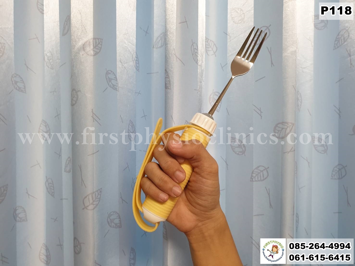 ส้อมผู้ป่วยมือไม่มีแรง/อุปกรณ์ฝึกมือ/กิจกรรมบำบัด/P118