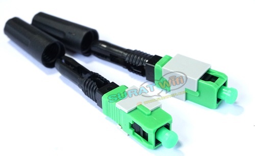หัวSC Fast Connector SC/APC แผงละ10หัว (Side Open)