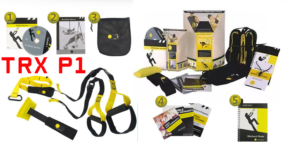 TRX P1 เครื่องออกกำลังกาย ด้วยแรงต้านน้ำหนักตัวเอง