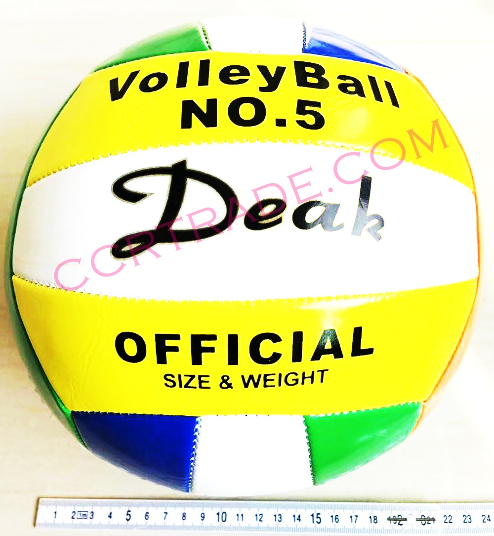 ลูกวอลเลย์หนังเย็บ No. 5 24 ซม.(1x3)