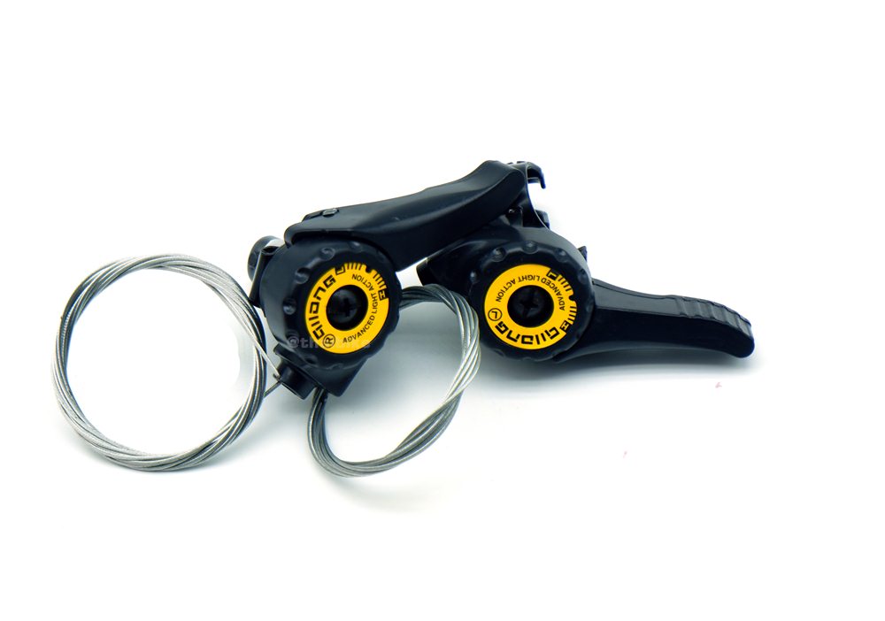 มือเกียร์จักรยาน ซ้ายและขวา สำหรับ 18 เกียร์ 21 เกียร์