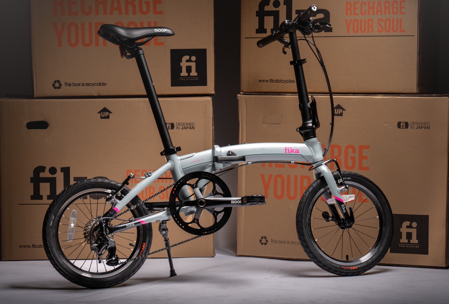 Fika ARABI จักรยานพับได้ ล้อ 16" 8 สปีด น้ำหนักเบาเพียง 9.8 กก.