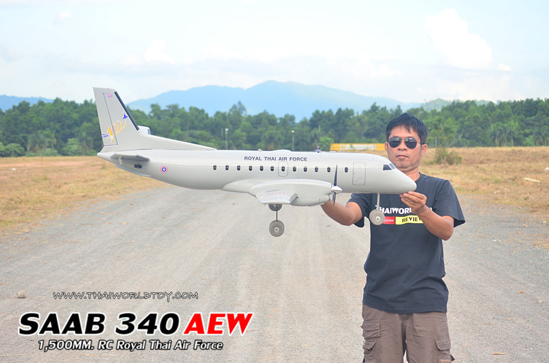 SAAB 340 AEW 1,500MM. RC Plane