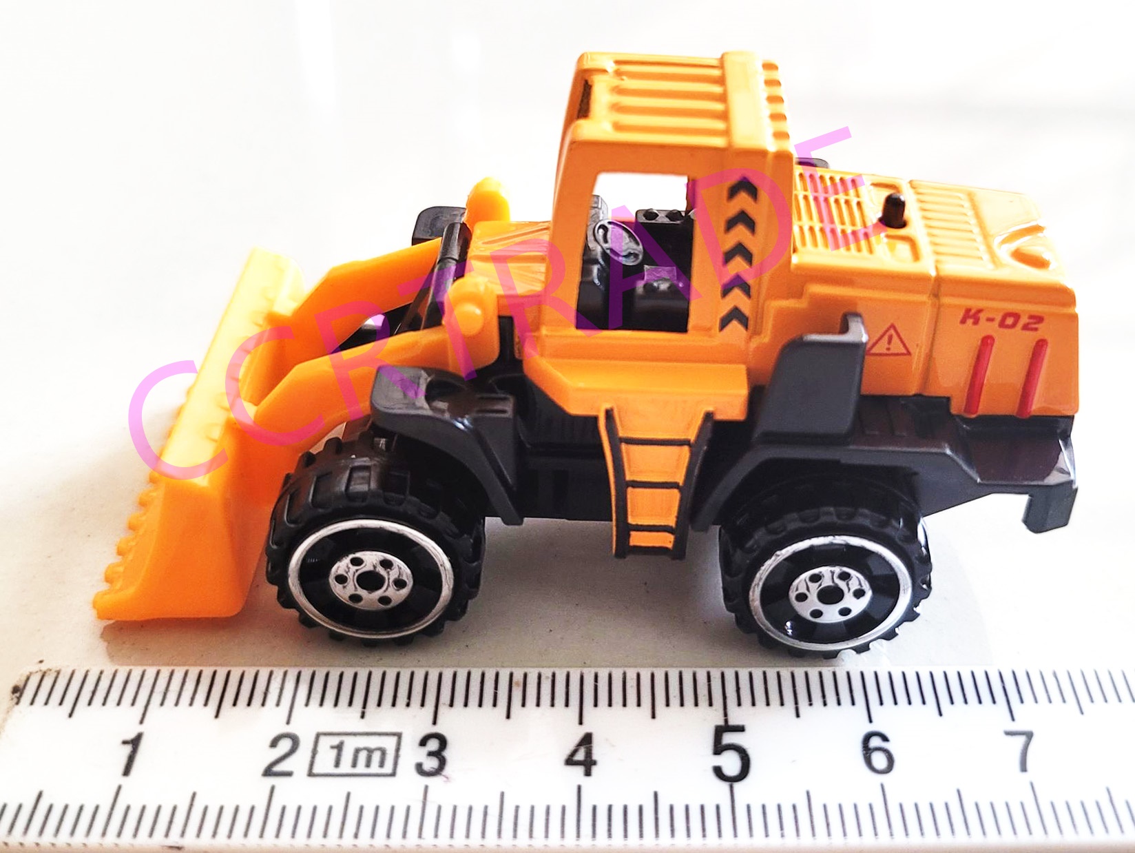 รถเหล็กโมเดลก่อสร้างกล่อง 23.5 ซม.