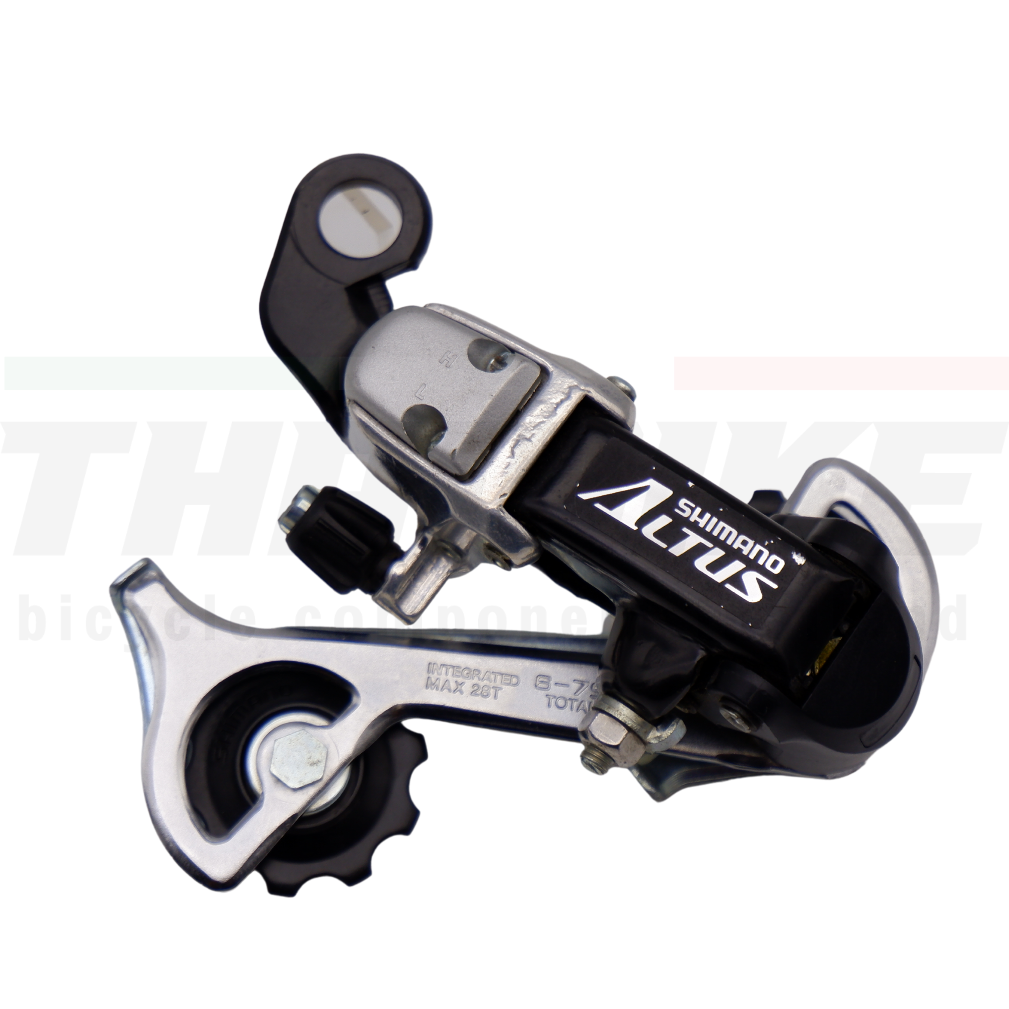 ตีนผีจักรยาน SHIMANO ALTUS RD-CT91 แบบไม่มีขอเกี่ยว ขายาวรองรับ 6-7 SPD