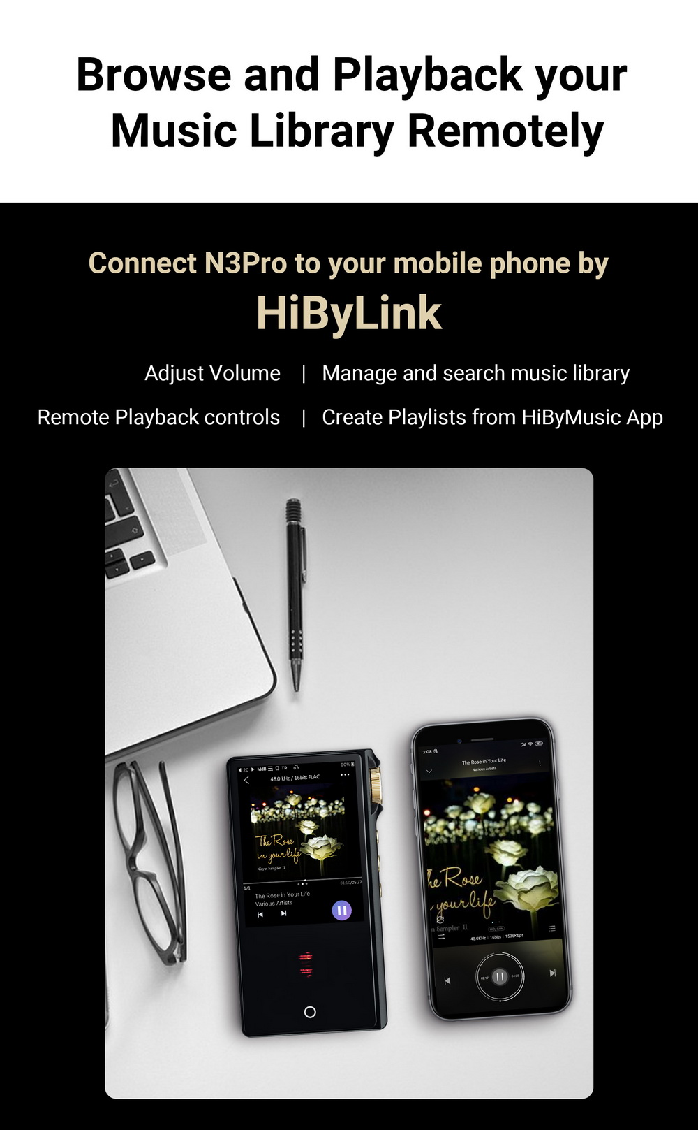 ขาย Cayin N3 Pro Dap พกพา ชิป Dual AK4493 DAC รองรับ Hi-Res , Wireless DAC