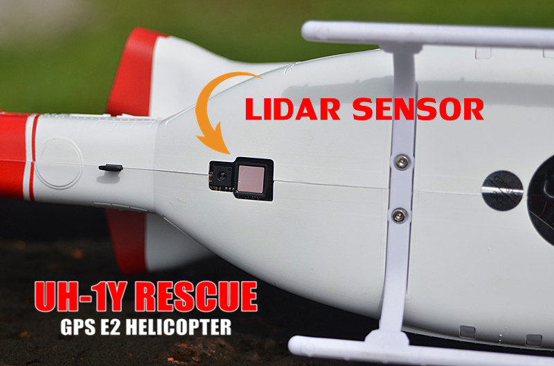 UH-1Y HUEY RESCUE GPS HELICOPTER GOOSKY E2