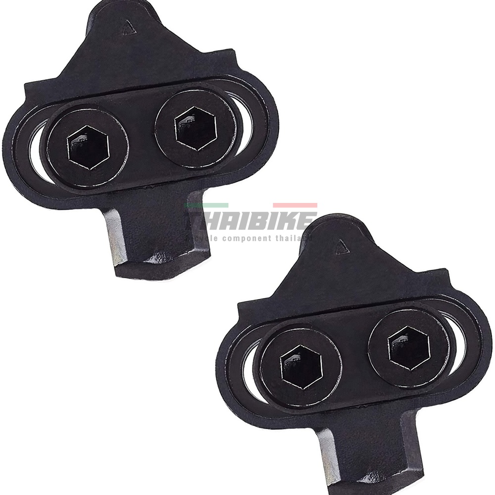 คลีตติดรองเท้าจักรยานเสือภูเขา tiebao Cleats Pedal Clipless Cleat Set คลีทภูเขา