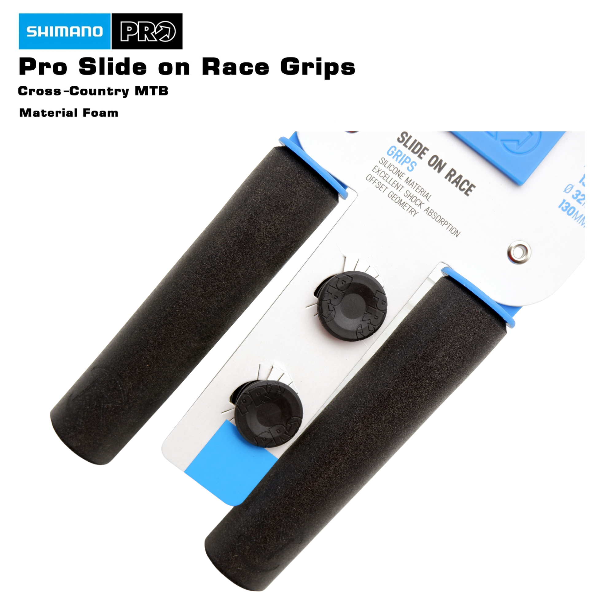 ปลอกแฮนด์จักรยานเสือภูเขา SHIMANO PRO SLIDE ON RACE GRIP