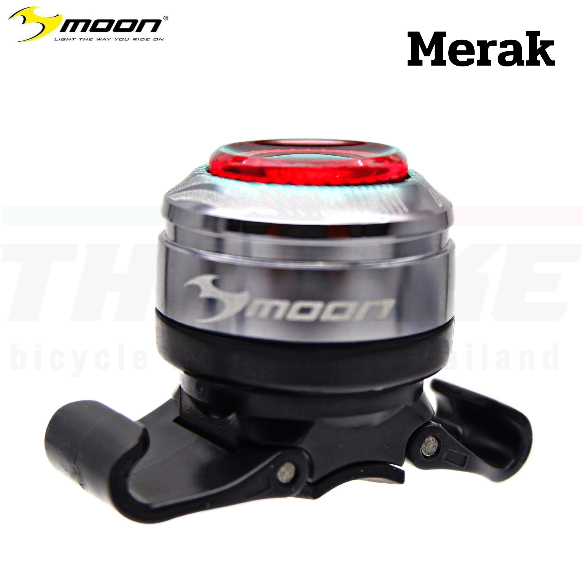 ไฟหน้า ไฟท้ายจักรยานของ MOON MERAK ไฟหน้า ไฟท้าย ไฟชุด
