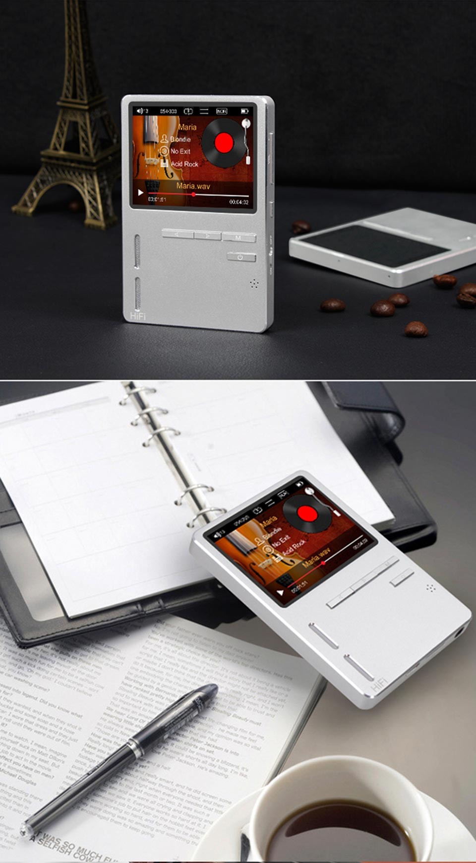 ขาย ONN X6 เครื่องเล่นพกพาระดับ HiFi บอดี้อลูมีเนียม มี Dac ในตัว รองรับไฟล์ Lossless พร้อมลำโพงคู่ในตัว