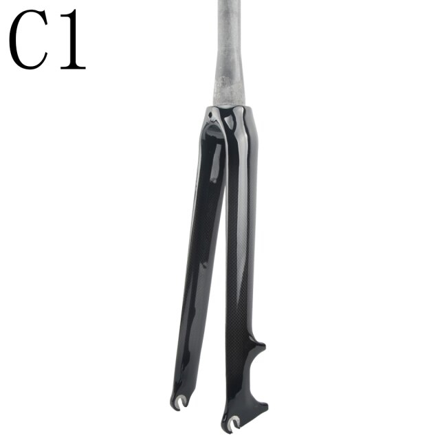 ตะเกียบดิสจักรยานฟูลคาร์บอน 700C WACAKO รองรับดิสก์เบรคคอตรง คอเทเปอร์