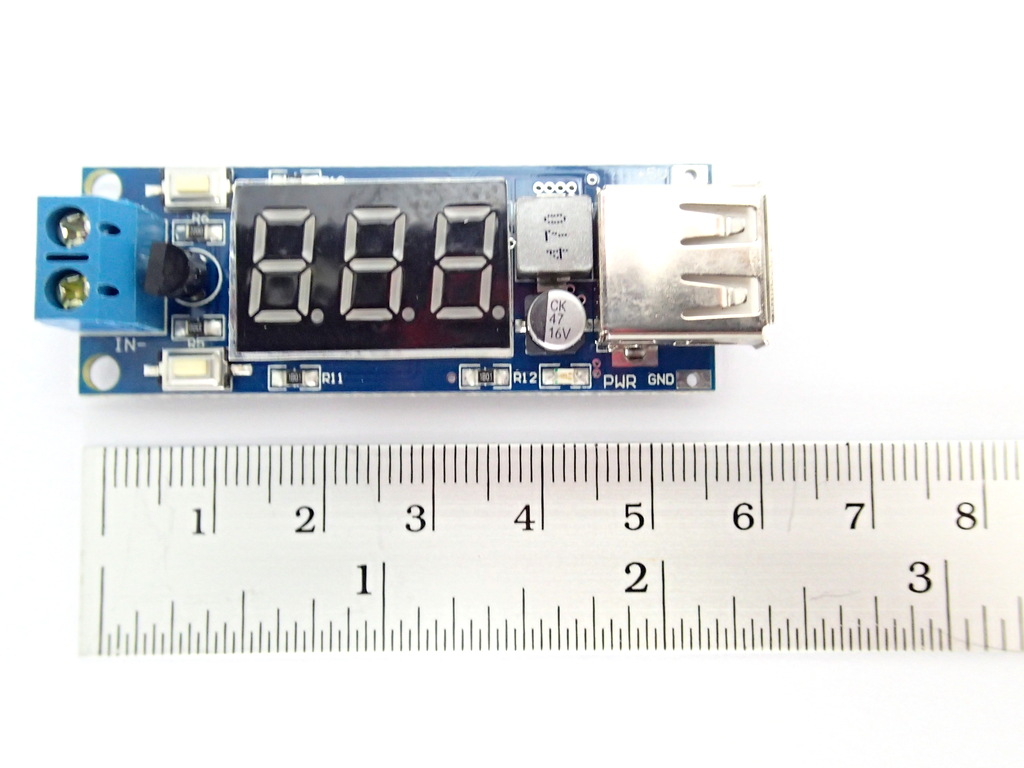 USB Port DC Step-Down 6.5-40V to 5V 2A