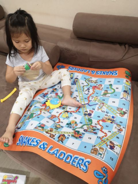 เกมบันไดงูยักษ์ เกมบันไดงูจัมโบ้ บันไดงู เกมบันไดงูไซค์ใหญ่ พร้อมส่ง