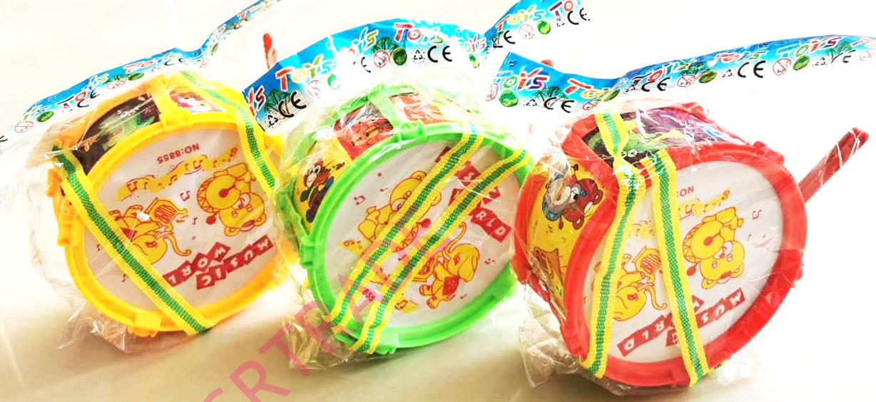 กลองการ์ตูน+สายสะพาย 14.5 ซม.