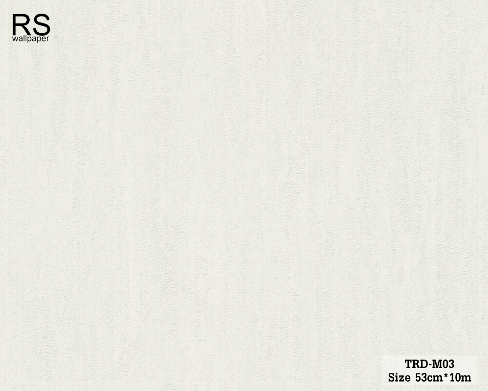 วอลเปเปอร์ สีพื้นขาวปนฟ้าอ่อน TRD-M03