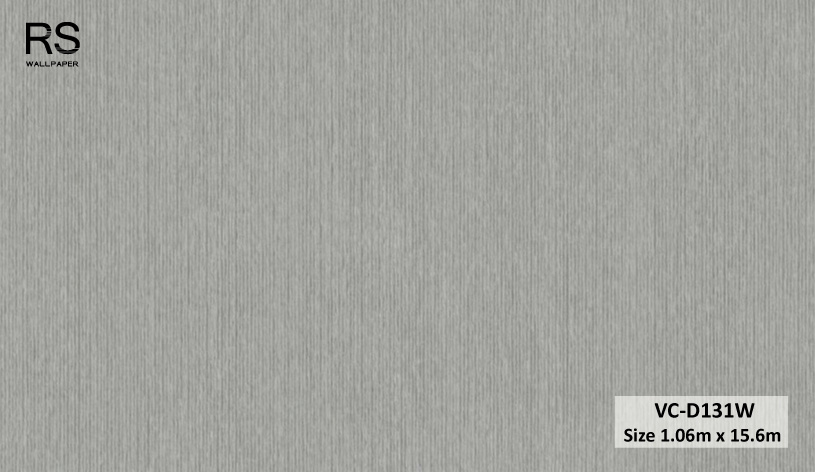 วอลเปเปอร์ลายเสี้ยนไม้ สีเทา VC-D131W
