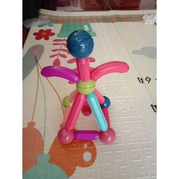 ตัวต่อแม่เหล็ก DIY ตัวต่อ 42 ชิ้น ♥️ค่าส่งถูก♥️ส่งไว พร้อมส่งจาก กทม ‼️