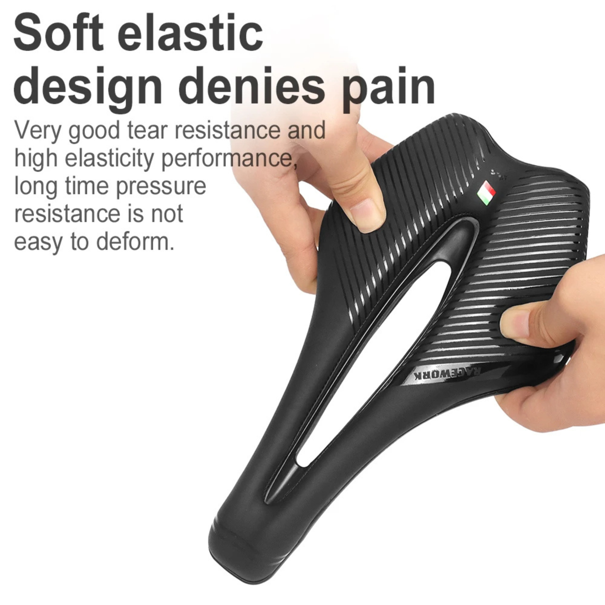 เบาะจักรยาน Ultralight RACEWORK - น้ำหนักเบา เพิ่มความสบาย ปั่นได้ทุกเส้นทาง