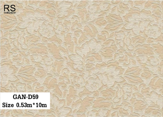 วอลเปเปอร์ลายใบไม้ GAN-D59