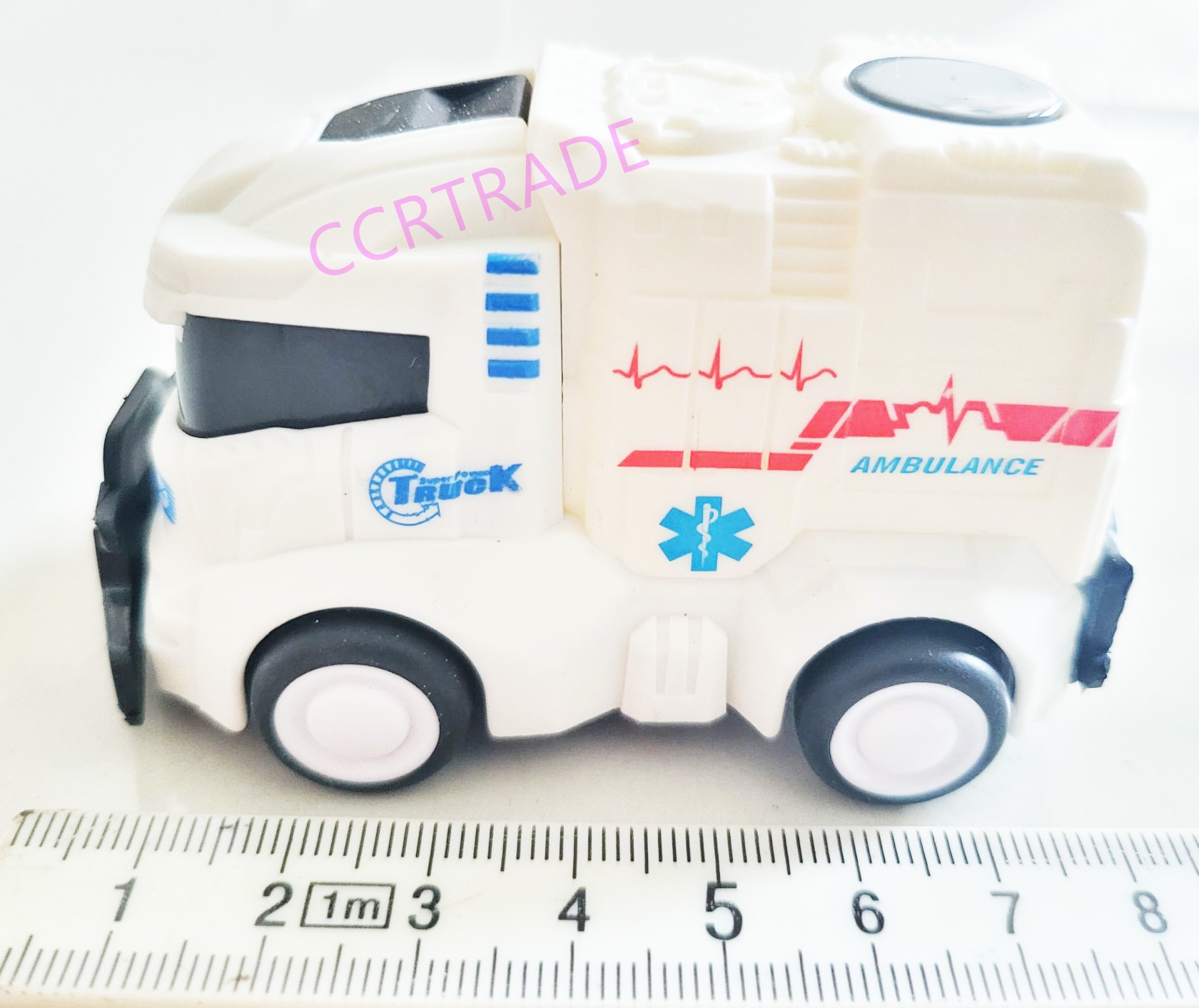 รถฉุกเฉินโมเดล มีลานถาด 31.5 ซม.(งานห้าง)