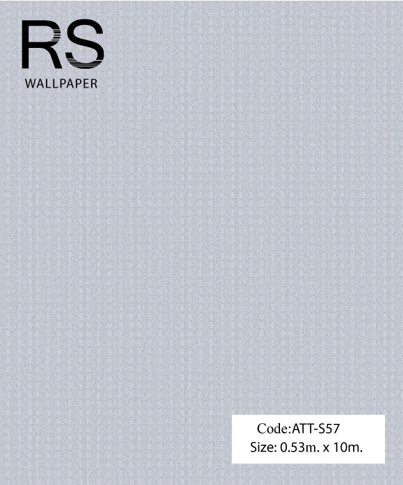 วอลเปเปอร์เทกเจอร์เส้นประแนวตั้งสีเงินพื้นสีเทา ATT-S57