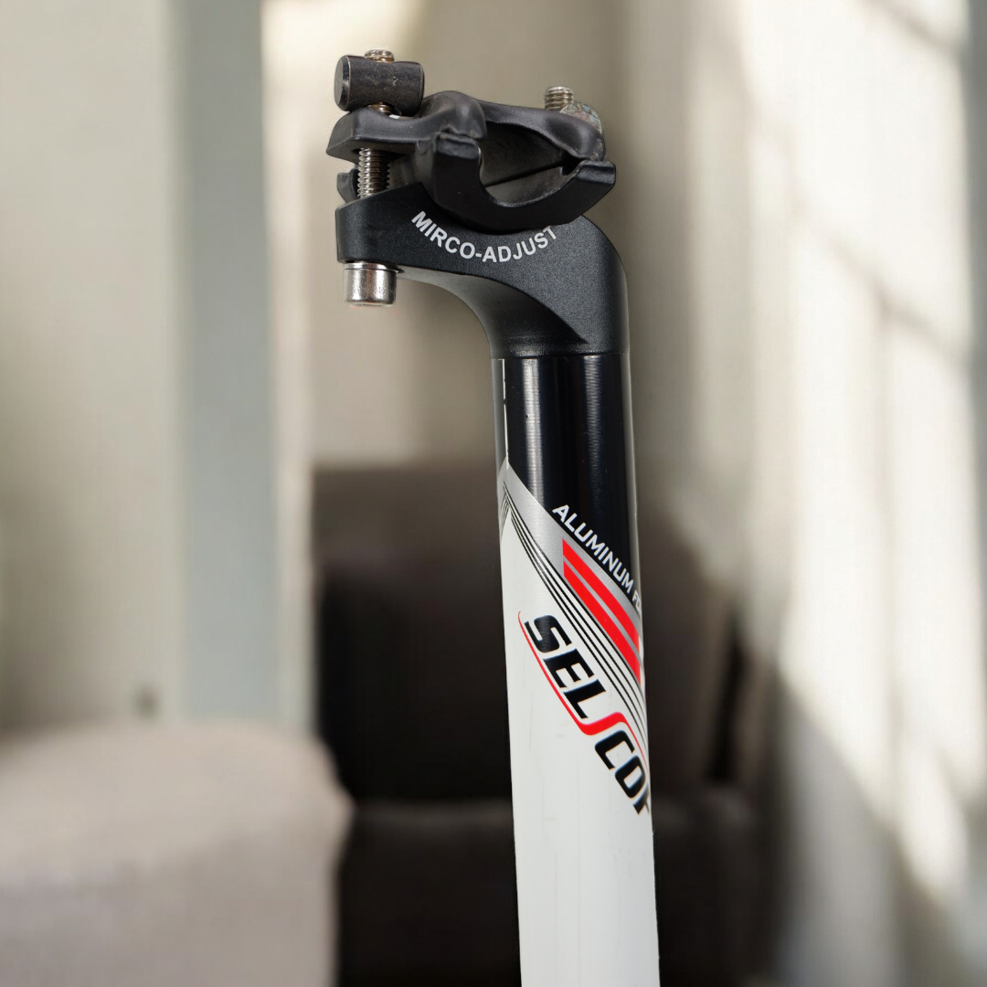 SELCOF Aluminum Seatpost หลักอานอลูมิเนียม เยื้องหลัง ขนาด 27.2x350มม.