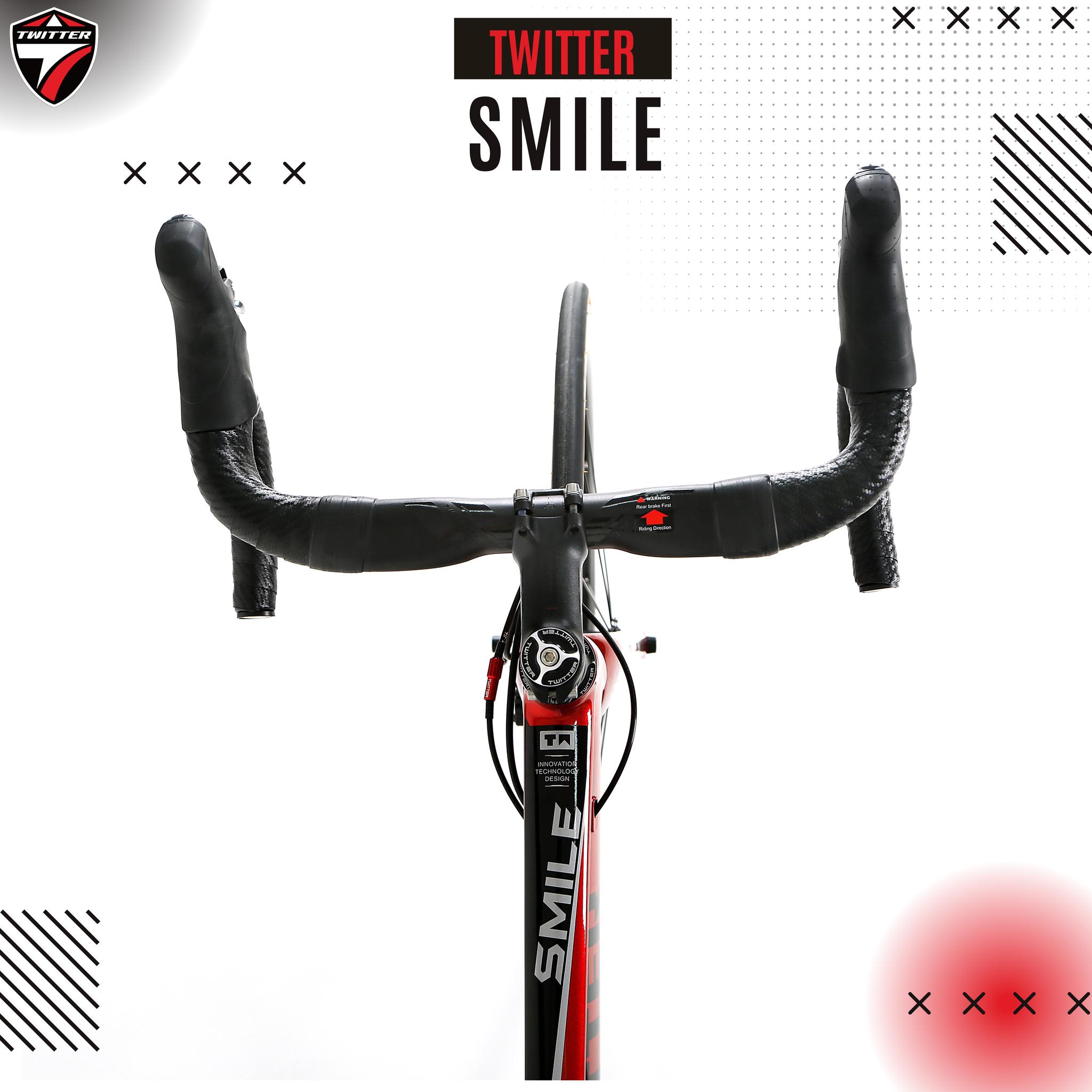 จักรยานเสือหมอบ อลูเบา TWITER รุ่น SMILE SHIMANO CLARIS(2023)/RS24SPD