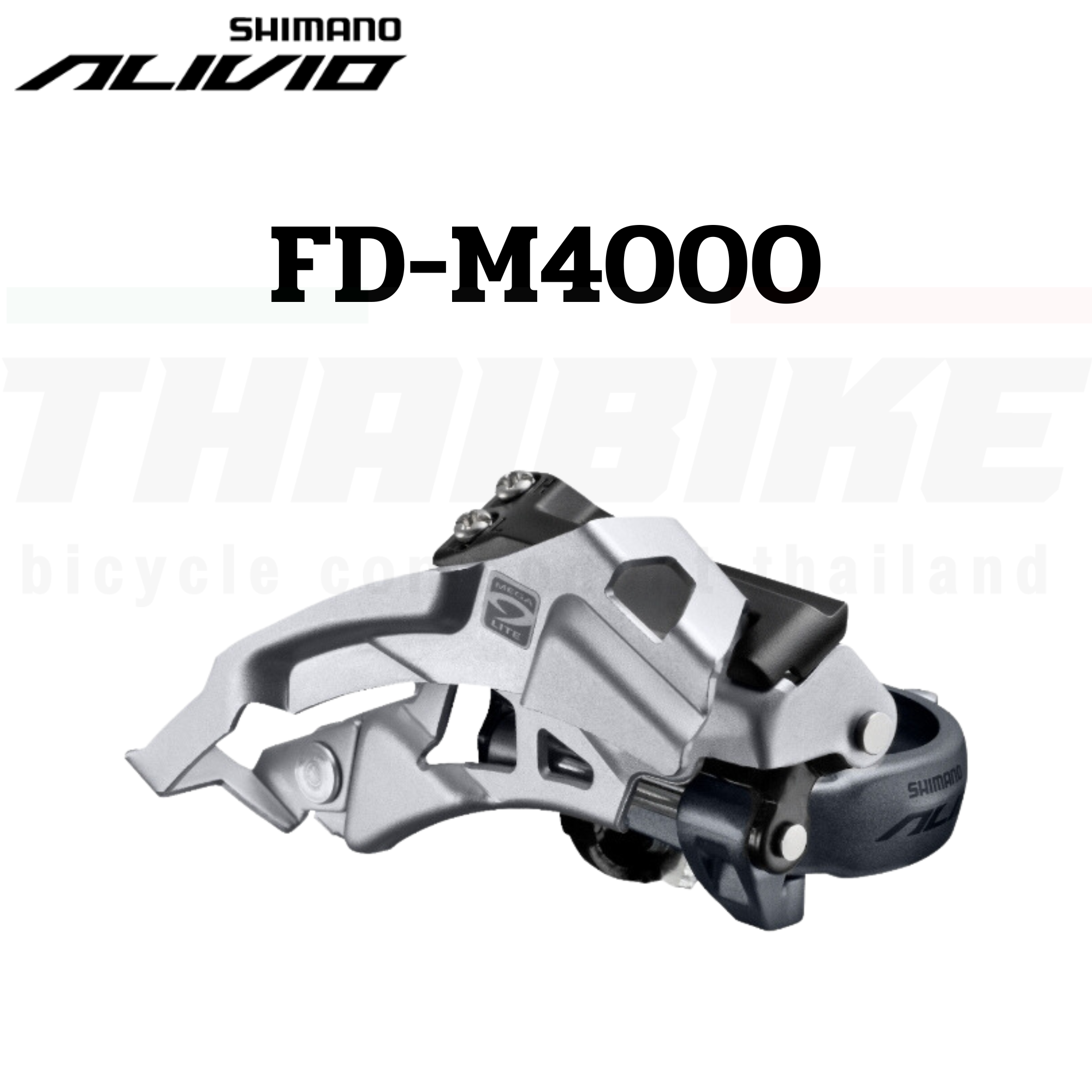 ชุดเกียร์ SHIMANO Alivio Groupsets รุ่น M4000, 27 speed (3X9) ชุดขับจักรยานเสือภูเขา