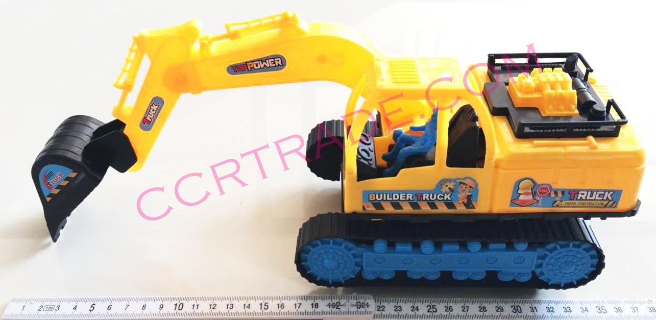 รถแม็คโครหมุนได้ มีลานกล่องจัมโบ้ 15.5 ซม.(1x3)