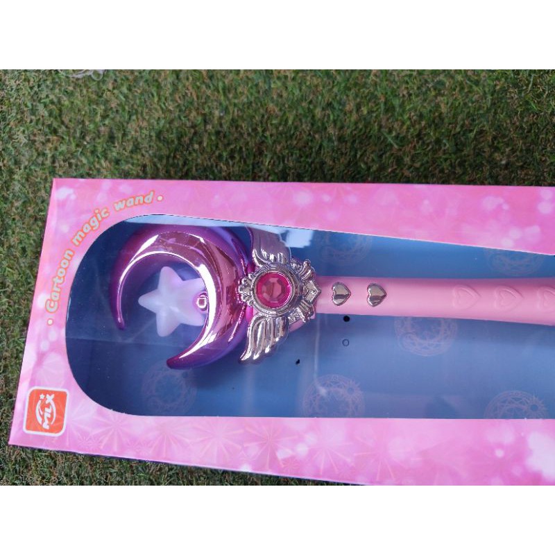 คฑาเซเลอร์มูน🌈 คฑาเจ้าหญิง รุ่นยาว สวยมาก‼️ พร้อมส่งจากกทม⭐