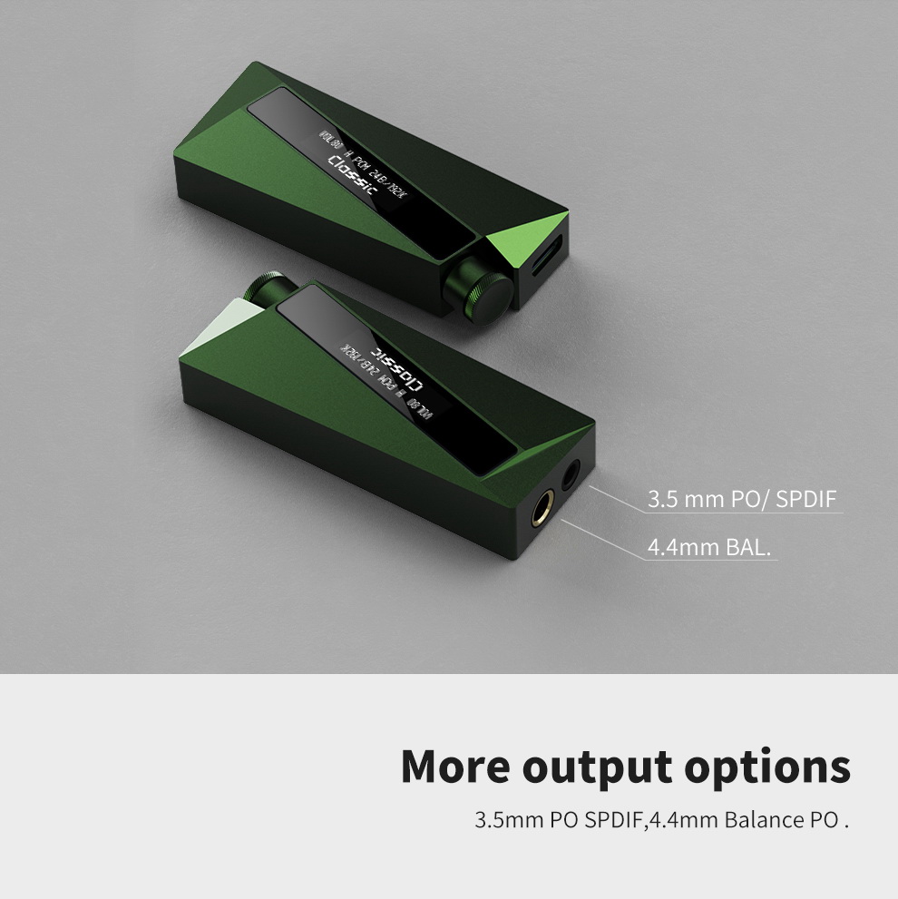luxury & precision W2U DAC/AMP พกพา ชิป CS43131 x2 รองรับ PCM 32bit/384 kHz, DSD256 ประกันศูนย์ไทย