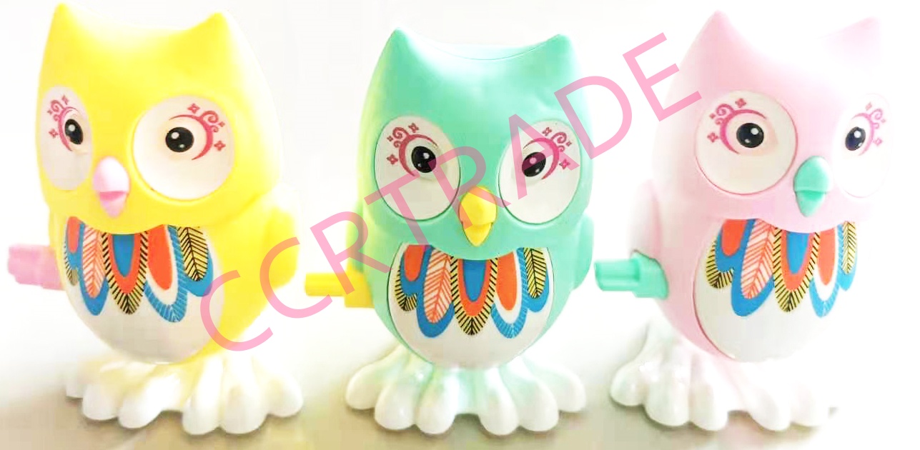 นกฮูกพาสเทล ไขลานกล่อง 5x9.5 ซม.(งานห้าง)