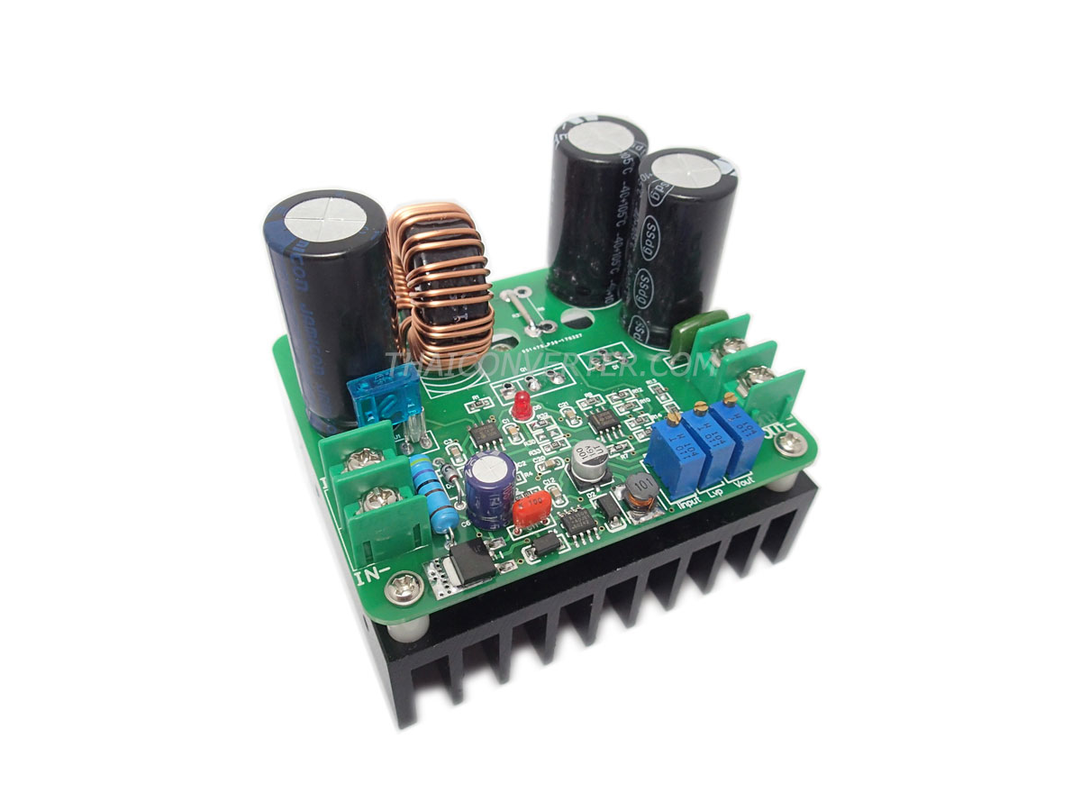 High Voltage DC Boost Converter 15-90V to 12-120V CC/CV 10A 900W
