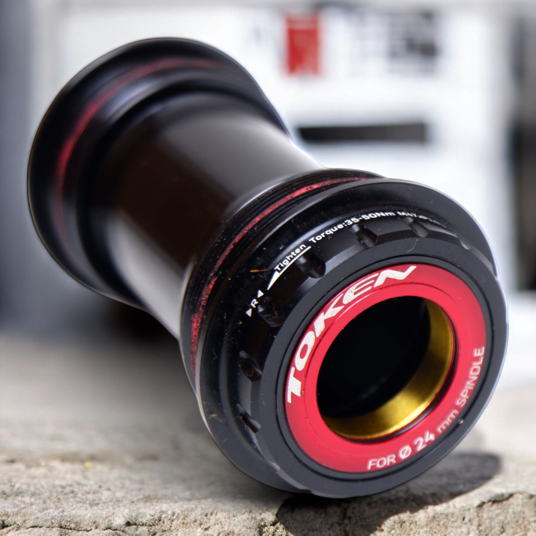 T47R24 Bottom Bracket for T47 Frames & Shimano Cranks | ตลับกระโหลก T47 สำหรับเฟรม Outboard และขาจาน Shimano (แกน24มม.)