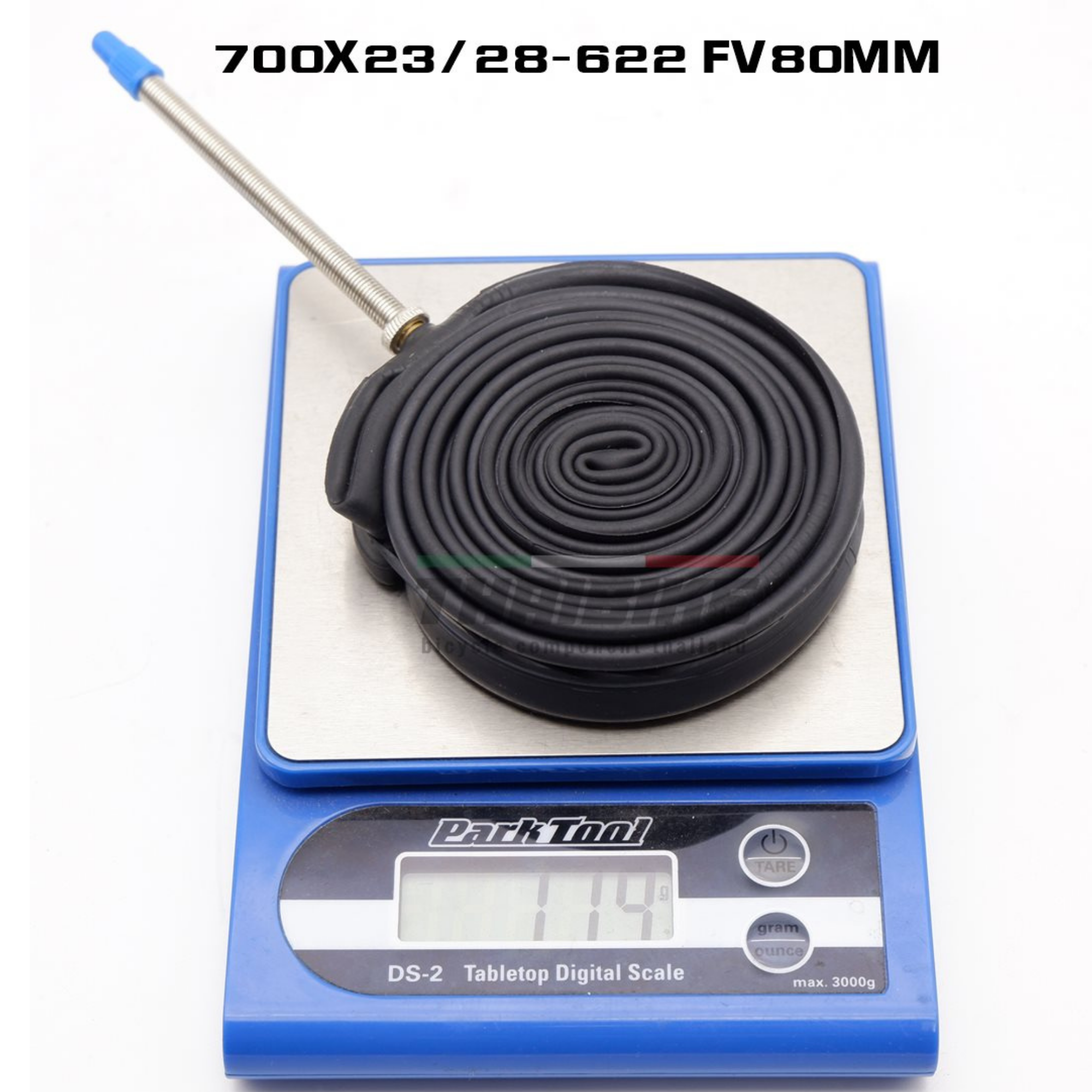 ยางในจักรยานเสือหมอบ VEE TIRE CO ขนาด700X23/28 48 60 80มม. STANDARD TUBE รุ่นกล่องสีขาวฟ้า